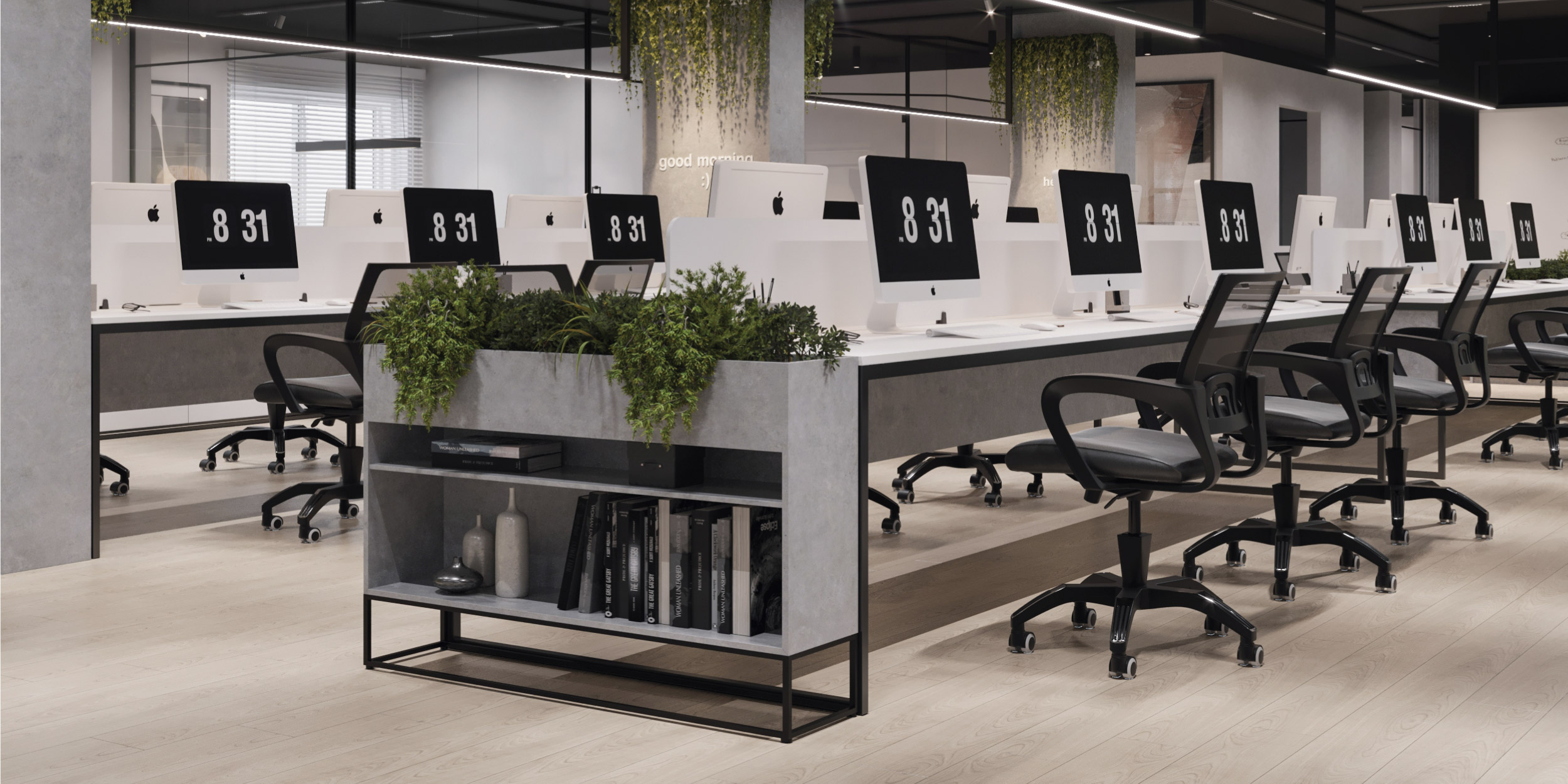 Office & Corporate Interiors — Construction sample 1