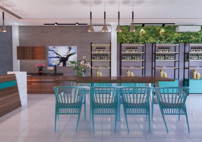 Thiết Kế Và Thi Công Shop Cafe Nam Sơn