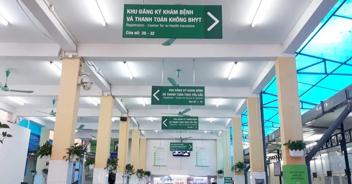 Thi công hệ thống biển chỉ dẫn tại bệnh viện