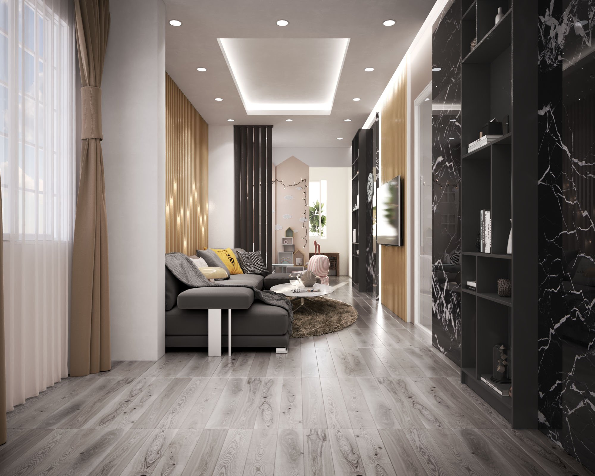 Thi Công Nội Thất Căn Hộ Trọn Gói Giá Tại Xưởng
